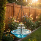 🔥💐SPRING DAY SALE- 49% OFF⚡50K+ SOLD!🐦Solar Cascade Hanging Bird Bath Fountain
