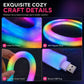 ⏳Limited-time 50% off💥 Faux Fur Neon Light Strip – 360° All-round Glow ✨
