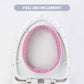 Cute Knitted Toilet Seat Cover with Handle