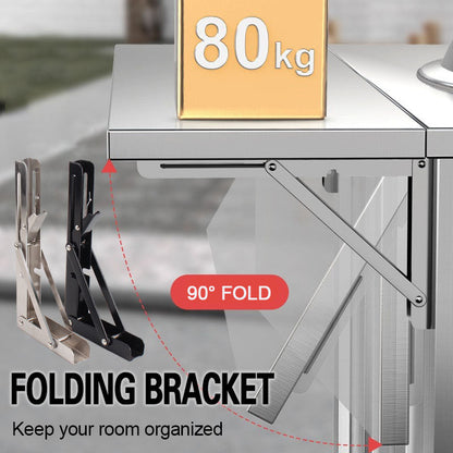 ⏳Time-Limited Special⏰  Instant Fold Multi-Use Bracket – Declutter Kitchen/Study, Space-Saving & Sturdy Organizer ✨