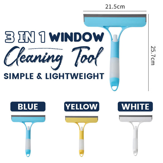 🧽 50% OFF NOW ✨ 3-in-1 Cleaning Kit — Spray, Scrub & Wipe Glass Streak-Free 🚗