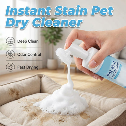 ⏳Time-Limited Special⏰Waterless Pet Mat Foam Cleaner with Brush