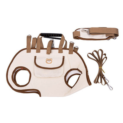 🐾 🎒 Portable Breathable Pet Carrier Sling & Backpack – 2-in-1, Padded Strap, Adjustable 🚶