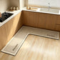 📢📢50% OFF !! ⏰Quick-Dry Kitchen Mat – L-shape diatomite, absorbs water & oil, non-slip. Keeps kitchen dry & safe! 🛡️✅