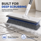 🧹✨ 4-in-1 Liquid Dispensing Floor Brush – 50% OFF! Scrub, scrape, squeegee & tweezers, long handle, stiff bristles – deep clean any floor. 💪