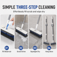 🧹✨ 4-in-1 Liquid Dispensing Floor Brush – 50% OFF! Scrub, scrape, squeegee & tweezers, long handle, stiff bristles – deep clean any floor. 💪