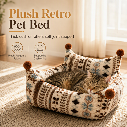 Warm Pet Bed Sofa for Dogs and Cats Cozy Sleeping Mat Cushion for All Seasons