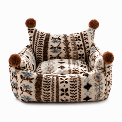 Warm Pet Bed Sofa for Dogs and Cats Cozy Sleeping Mat Cushion for All Seasons