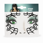Christmas Holiday Temporary Face Tattoo Stickers for Festive Animal Makeup Decoration Featuring Deer Leopard Print Cat and Fox Designs