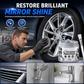 ✨50% OFF NOW! Metal Chrome Polish & Restorer Paste with Brush – Heavy-Duty Chrome Polishing Cream, Oxidation Remover for Car Wheels, Metal Trim, Faucets & Chrome Surfaces