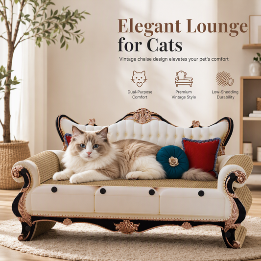 📢 50% OFF! ⏰ Extra Large Corrugated Cardboard Cat Scratcher Lounge Bed – Durable 2-in-1 Cat Nest Sofa & Scratching Board with High-Density Thickened Paper, Curved Scratch & Rest Design – Wide Size for Large Cats 🐱
