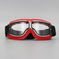📢📢50% OFF !! ⏰Retro Motorcycle Goggles Vintage Windproof Riding Glasses for Cruiser Helmet and Off-Road Dirt Bike