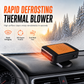 Portable 12V Car and Windshield Defroster Defogger Fan for Vehicles
