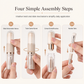 Touch Up Anywhere Instantly! 5-in-1 Retractable Makeup Brush Set