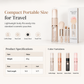 Touch Up Anywhere Instantly! 5-in-1 Retractable Makeup Brush Set