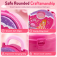👑 50% Off Now ✨ 3-in-1 Princess Vanity Suitcase — 30 Makeup Toys & Rolling Trolley 🧳