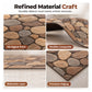 ⏳Time-Limited Special ⏰Cobblestone Pattern Diatomite Stair Tread Mat Water Absorbent Non Slip Trimmable Step Rug Easy to Clean