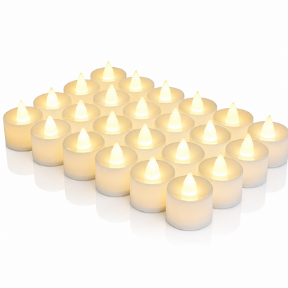 24 Pack LED Flameless Tea Light Candles
