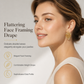 📢📢 50% OFF✨18K Gold-Plated Double Leaf Earrings – Sparkling CZ, Two-Way Wear Design