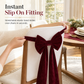Large Velvet Christmas Bow Ornament for Holiday Tree and Home Decoration