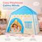 Kids Indoor Play Tent Princess Castle Secret Base Bed Tent Playhouse for Toddlers