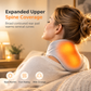 ⏳Time-Limited Special⏰Electric Heated Neck Wrap Rechargeable Graphene Heating Neck Scarf with Massage for Cervical Spine Warmth and Support